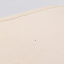 BURBERRY Blue Label Tote Bag Canvas White Silver Auth hk4157-6