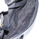 BVLGARI Shoulder Bag Patent leather Black Gold Auth hk4164-11