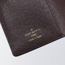 LOUIS VUITTON Taiga Agenda PM Day Planner Cover Acajou R20416 LV Auth hk4168-17