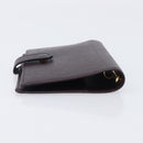 LOUIS VUITTON Taiga Agenda PM Day Planner Cover Acajou R20416 LV Auth hk4168-7