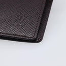 LOUIS VUITTON Taiga Agenda PM Day Planner Cover Acajou R20416 LV Auth hk4168-9