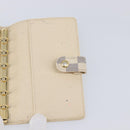 LOUIS VUITTON Damier Azur Agenda PM Day Planner Cover R20706 LV Auth hk4169-20