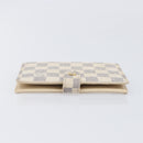 LOUIS VUITTON Damier Azur Agenda PM Day Planner Cover R20706 LV Auth hk4169-4