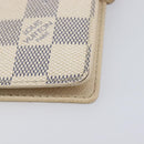 LOUIS VUITTON Damier Azur Agenda PM Day Planner Cover R20706 LV Auth hk4169-14