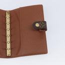 LOUIS VUITTON Monogram Agenda PM Day Planner Cover R20005 LV Auth hk4170-19