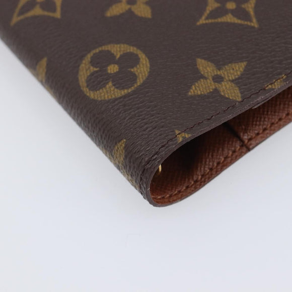 LOUIS VUITTON Monogram Agenda PM Day Planner Cover R20005 LV Auth hk4170
