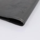 LOUIS VUITTON Monogram Mat Agenda PM Day Planner Cover Black R20932 Auth hk4171-10