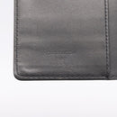 LOUIS VUITTON Monogram Mat Agenda PM Day Planner Cover Black R20932 Auth hk4171-13