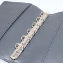 LOUIS VUITTON Monogram Mat Agenda PM Day Planner Cover Black R20932 Auth hk4171-17