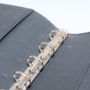 LOUIS VUITTON Monogram Mat Agenda PM Day Planner Cover Black R20932 Auth hk4171-18