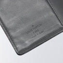 LOUIS VUITTON Monogram Mat Agenda PM Day Planner Cover Black R20932 Auth hk4172-21