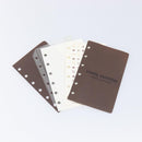 LOUIS VUITTON Monogram Mat Agenda PM Day Planner Cover Black R20932 Auth hk4172-26