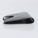 LOUIS VUITTON Monogram Mat Agenda PM Day Planner Cover Black R20932 Auth hk4172-5