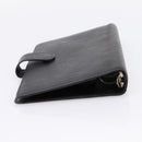 LOUIS VUITTON Epi Agenda MM Day Planner Cover Black R20042 LV Auth hk4173-5