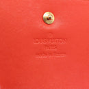 LOUIS VUITTON Monogram Vernis Walker Wallet Orange LV Auth hk4174-17