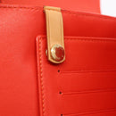 LOUIS VUITTON Monogram Vernis Walker Wallet Orange LV Auth hk4174-20