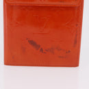 LOUIS VUITTON Monogram Vernis Walker Wallet Orange LV Auth hk4174-2