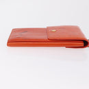 LOUIS VUITTON Monogram Vernis Walker Wallet Orange LV Auth hk4174-4