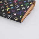 LOUIS VUITTON Monogram Multicolor Portefeiulle Sarah Wallet M60668 Auth hk4177-15