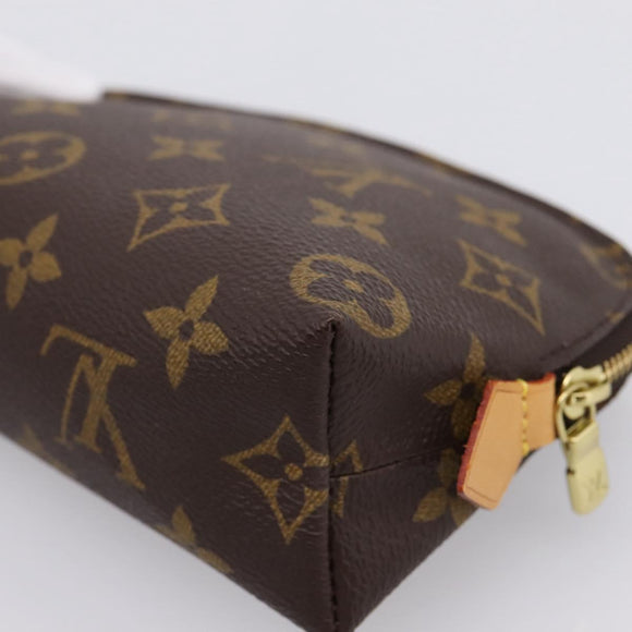 LOUIS VUITTON Monogram Pochette Cosmetic PM Pouch M43998 LV Auth hk4178