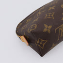 LOUIS VUITTON Monogram Pochette Cosmetic PM Pouch M43998 LV Auth hk4178-11