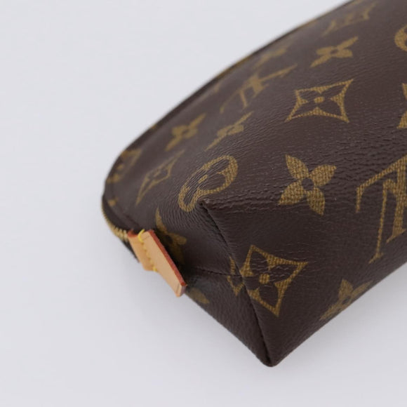 LOUIS VUITTON Monogram Pochette Cosmetic PM Pouch M43998 LV Auth hk4178