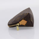 LOUIS VUITTON Monogram Pochette Cosmetic PM Pouch M43998 LV Auth hk4178-4