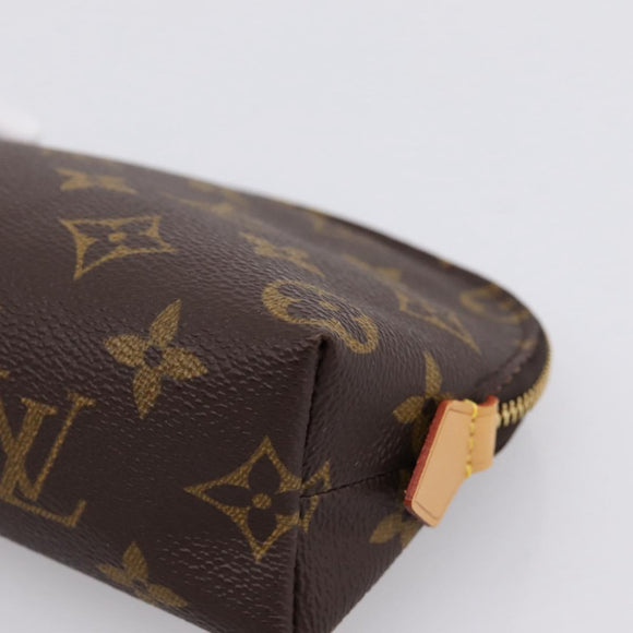 LOUIS VUITTON Monogram Pochette Cosmetic PM Pouch M43998 LV Auth hk4178