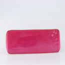 LOUIS VUITTON Monogram Vernis Reade PM Hand Bag Fuchsia Pink M91221 Auth hk4181-10