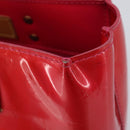 LOUIS VUITTON Monogram Vernis Reade PM Hand Bag Fuchsia Pink M91221 Auth hk4181-18