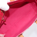 LOUIS VUITTON Monogram Vernis Reade PM Hand Bag Fuchsia Pink M91221 Auth hk4181-21