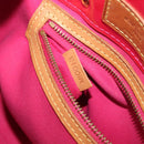 LOUIS VUITTON Monogram Vernis Reade PM Hand Bag Fuchsia Pink M91221 Auth hk4181-26