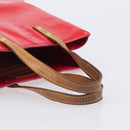LOUIS VUITTON Monogram Vernis Reade PM Hand Bag Fuchsia Pink M91221 Auth hk4181-7