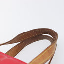 LOUIS VUITTON Monogram Vernis Reade PM Hand Bag Fuchsia Pink M91221 Auth hk4181-9