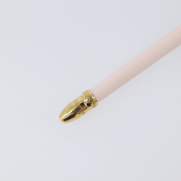 LOUIS VUITTON Stylo Agenda PM Ballpoint Pen metal Pink LV Auth hk4182