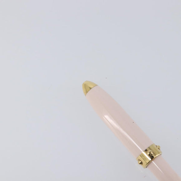 LOUIS VUITTON Stylo Agenda PM Ballpoint Pen metal Pink LV Auth hk4182