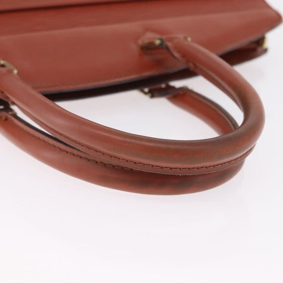 LOUIS VUITTON Epi Riviera Hand Bag Brown M48183 LV Auth hk4183