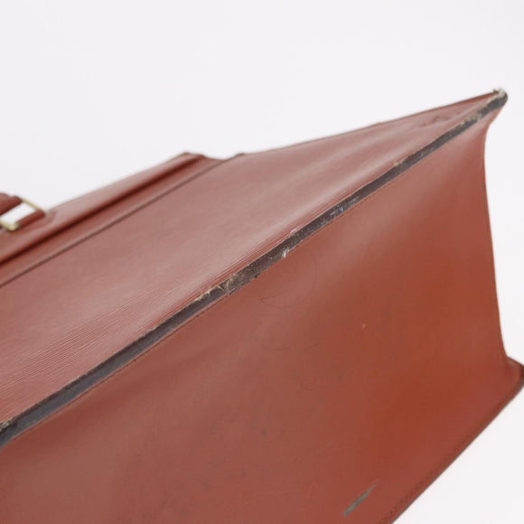 LOUIS VUITTON Epi Riviera Hand Bag Brown M48183 LV Auth hk4183