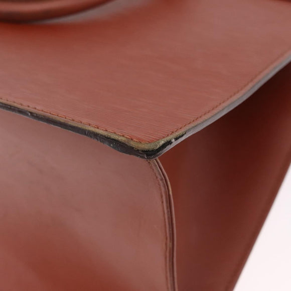 LOUIS VUITTON Epi Riviera Hand Bag Brown M48183 LV Auth hk4183