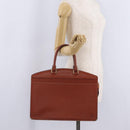 LOUIS VUITTON Epi Riviera Hand Bag Brown M48183 LV Auth hk4183-28