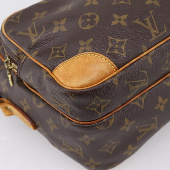 LOUIS VUITTON Monogram Nile Shoulder Bag M45244 LV Auth hk4190