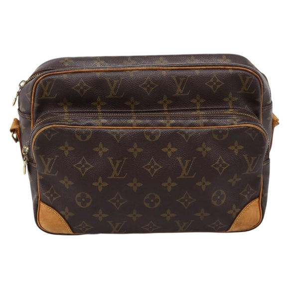 LOUIS VUITTON Monogram Nile Shoulder Bag M45244 LV Auth hk4190