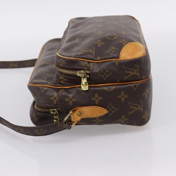 LOUIS VUITTON Monogram Nile Shoulder Bag M45244 LV Auth hk4190