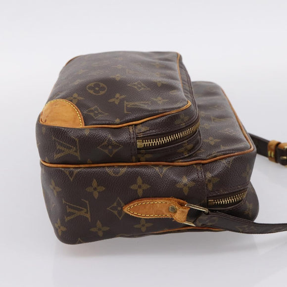 LOUIS VUITTON Monogram Nile Shoulder Bag M45244 LV Auth hk4190
