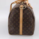LOUIS VUITTON Monogram Keepall Bandouliere 55 Boston Bag M41414 LV Auth hk4191V-4