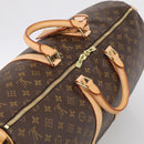 LOUIS VUITTON Monogram Keepall Bandouliere 55 Boston Bag M41414 LV Auth hk4191V-6