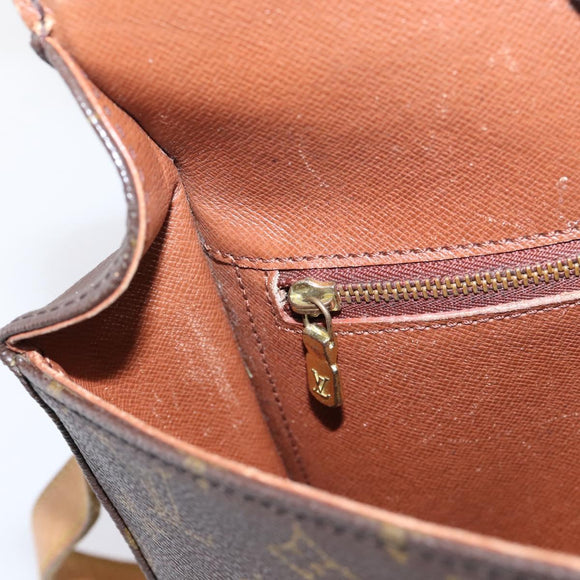LOUIS VUITTON Monogram Saint Cloud GM Shoulder Bag M51242 LV Auth hk4193
