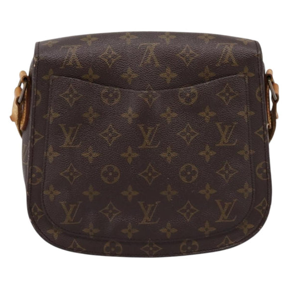LOUIS VUITTON Monogram Saint Cloud GM Shoulder Bag M51242 LV Auth hk4193