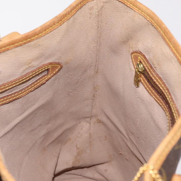 LOUIS VUITTON Monogram Bucket GM Shoulder Bag M42236 LV Auth hk4196