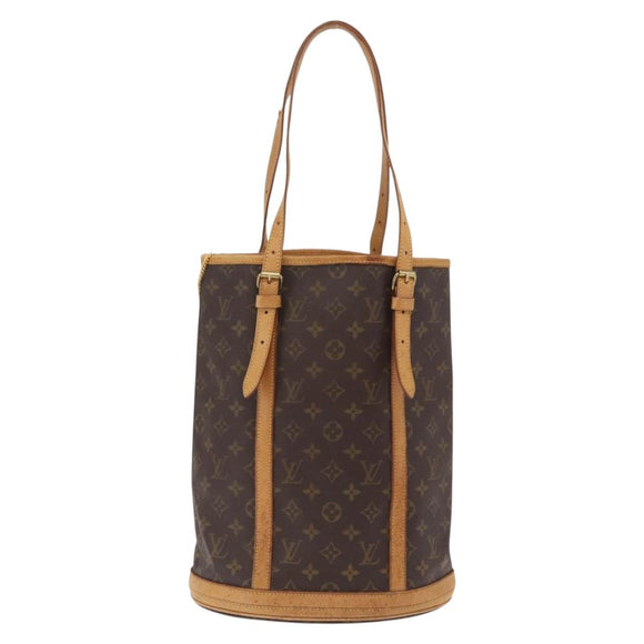 LOUIS VUITTON Monogram Bucket GM Shoulder Bag M42236 LV Auth hk4196